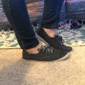 Grey Keds with Sparkle Details